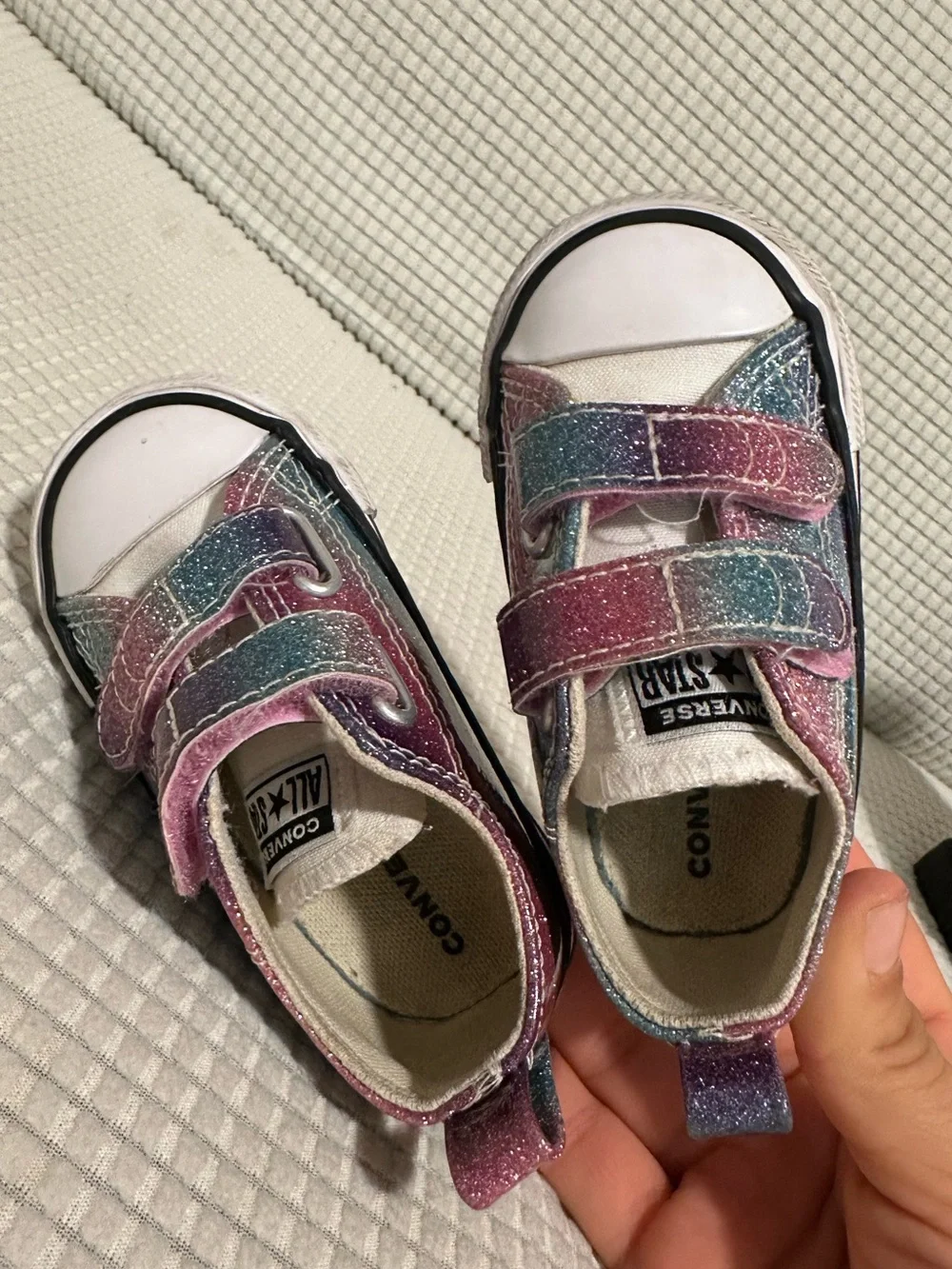 Converse Kids Black and White Low-Top Sneakers